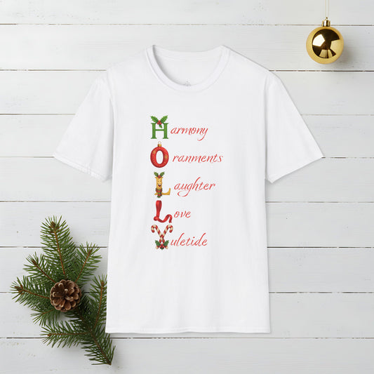 Holly T-Shirt — Holly Holiday Graphic Tee