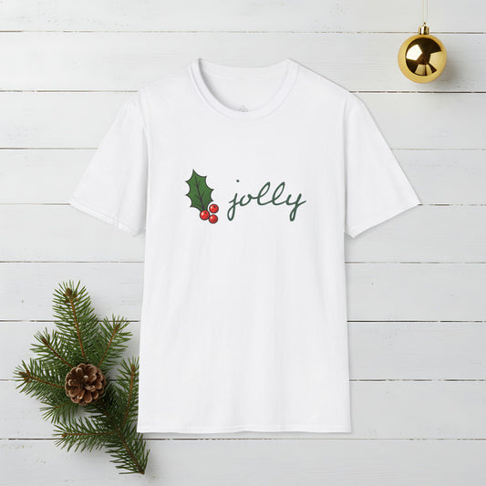Holly Jolly T-Shirt — Holly Jolly Holiday Graphic Tee