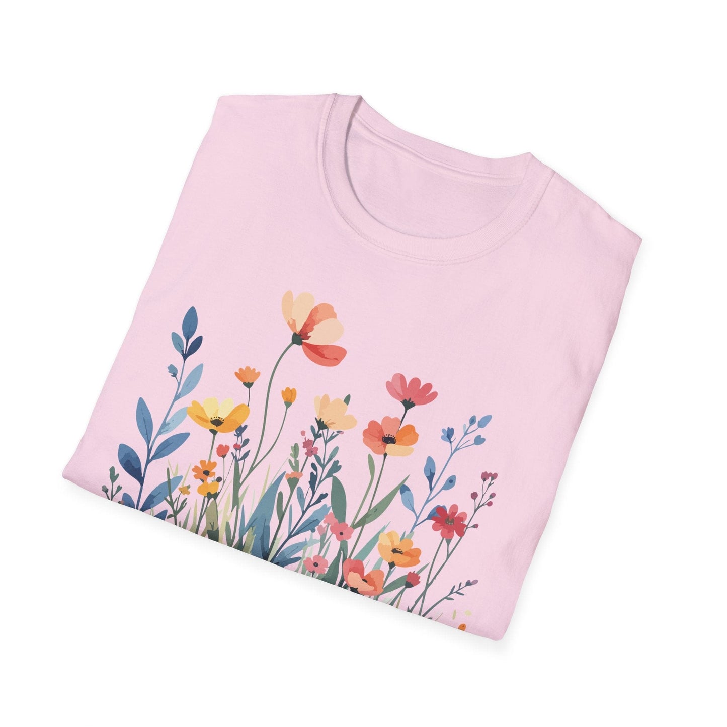 Wildflower Meadow t-shirt | Soft Spring Floral Design