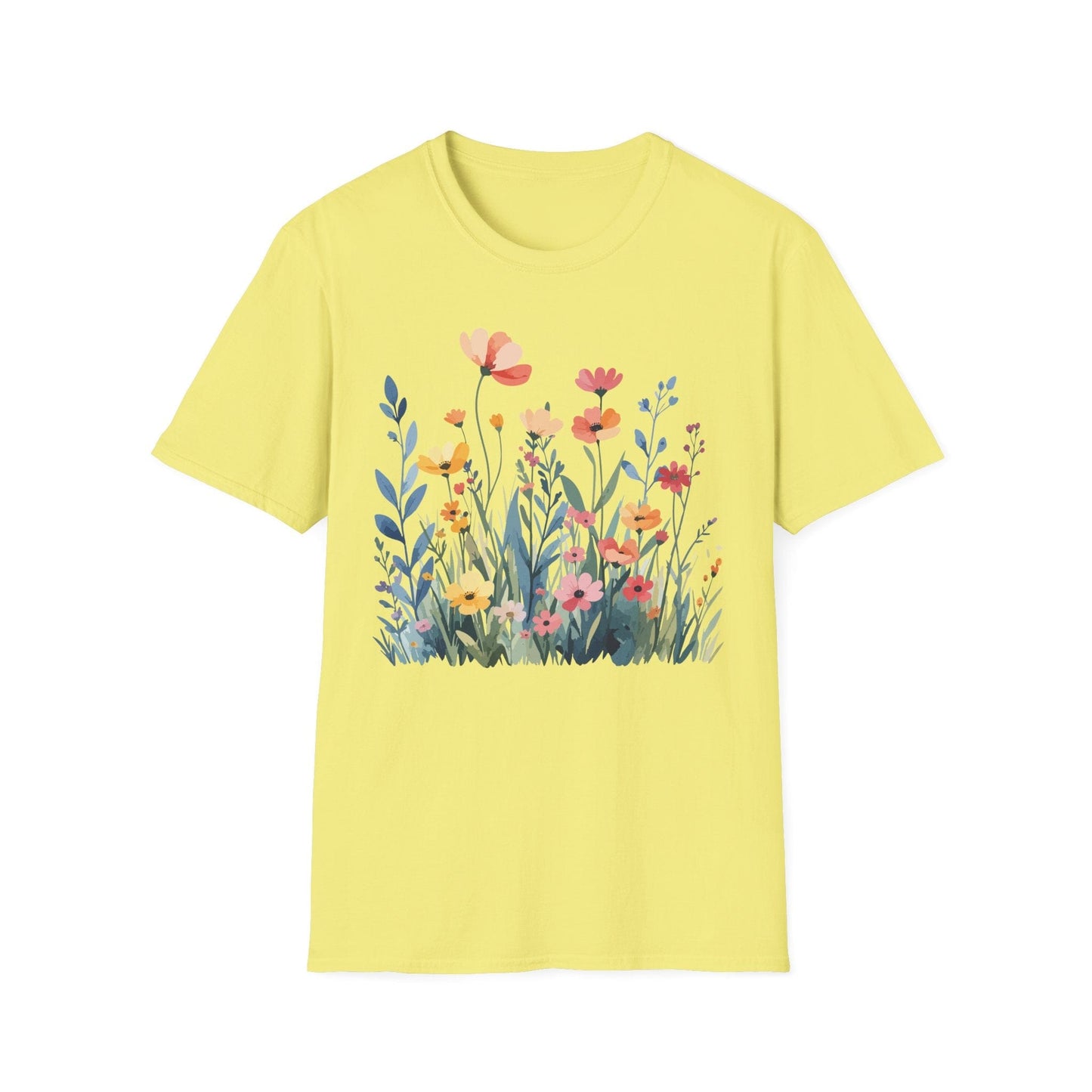 Wildflower Meadow t-shirt | Soft Spring Floral Design