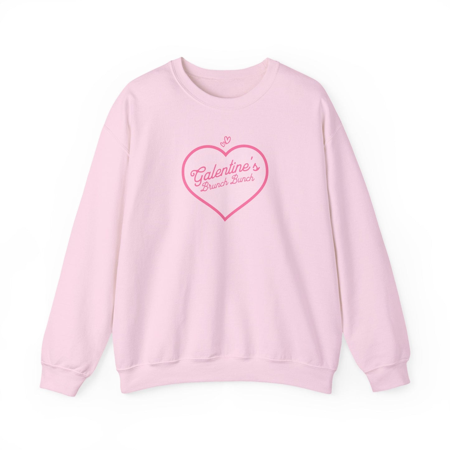 Galentine’s Brunch Bunch Shirt | Cute Pink Heart Valentine Sweatshirt