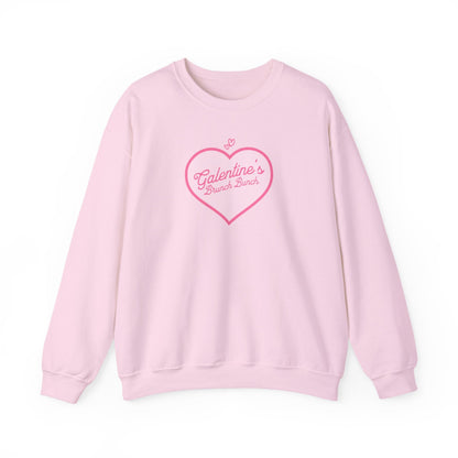 Galentine’s Brunch Bunch Shirt | Cute Pink Heart Valentine Sweatshirt