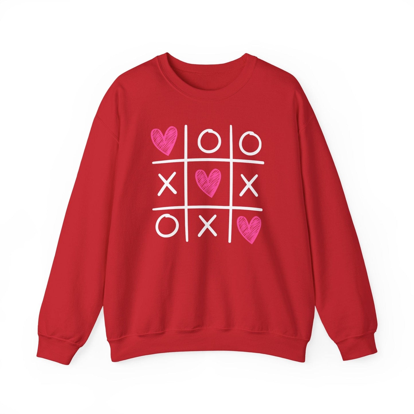 Tic Tac Love Valentine Shirt | XOXO Heart Game Sweatshirt