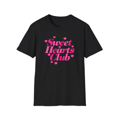 Sweet Hearts Club Valentine Shirt | Pink Love Tee