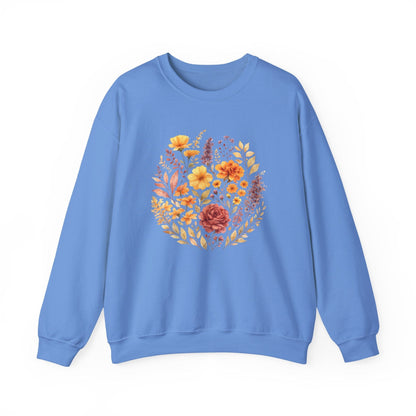 Soft Spring Floral Bouquet Shirt | Watercolor Wildflower Sweatshirt