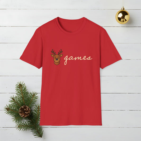 Reindeer Games T-Shirt — Holiday Reindeer Graphic Tee