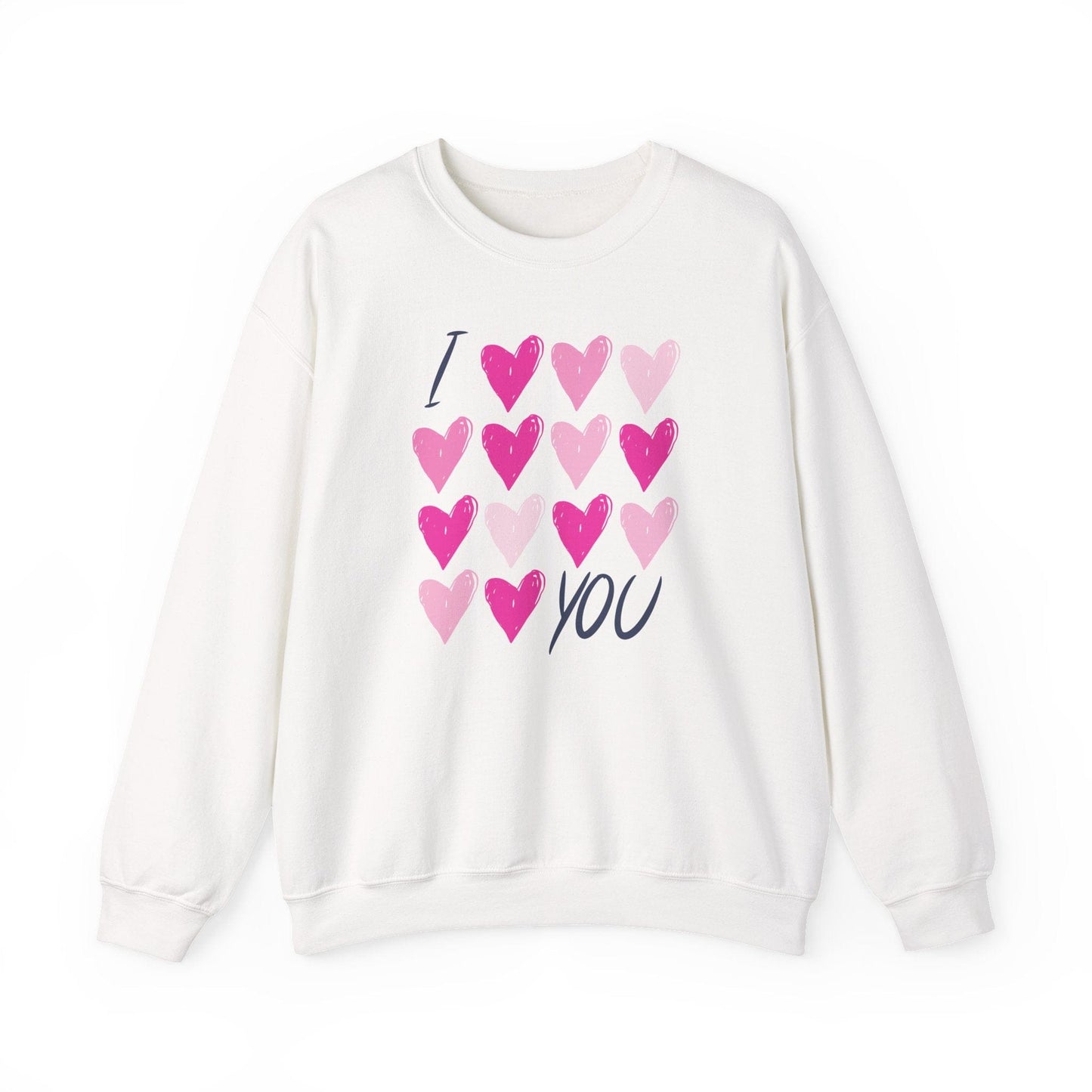 I Love, Love, Love You Hearts Shirt | Valentine Graphic Sweatshirt