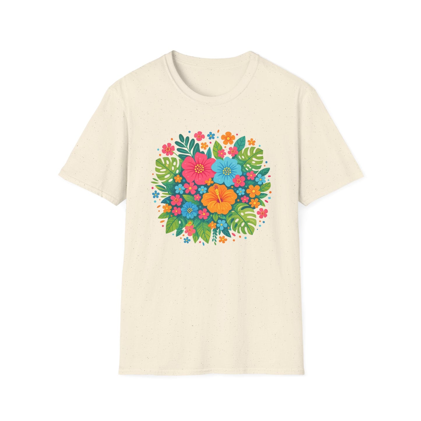 Tropical Bloom Floral Shirt | Bright Botanical Spring Design