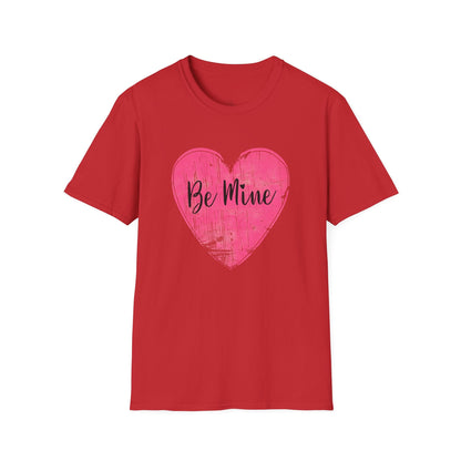 Be Mine Pink Heart Valentine Shirt | Vintage Love Graphic Tee