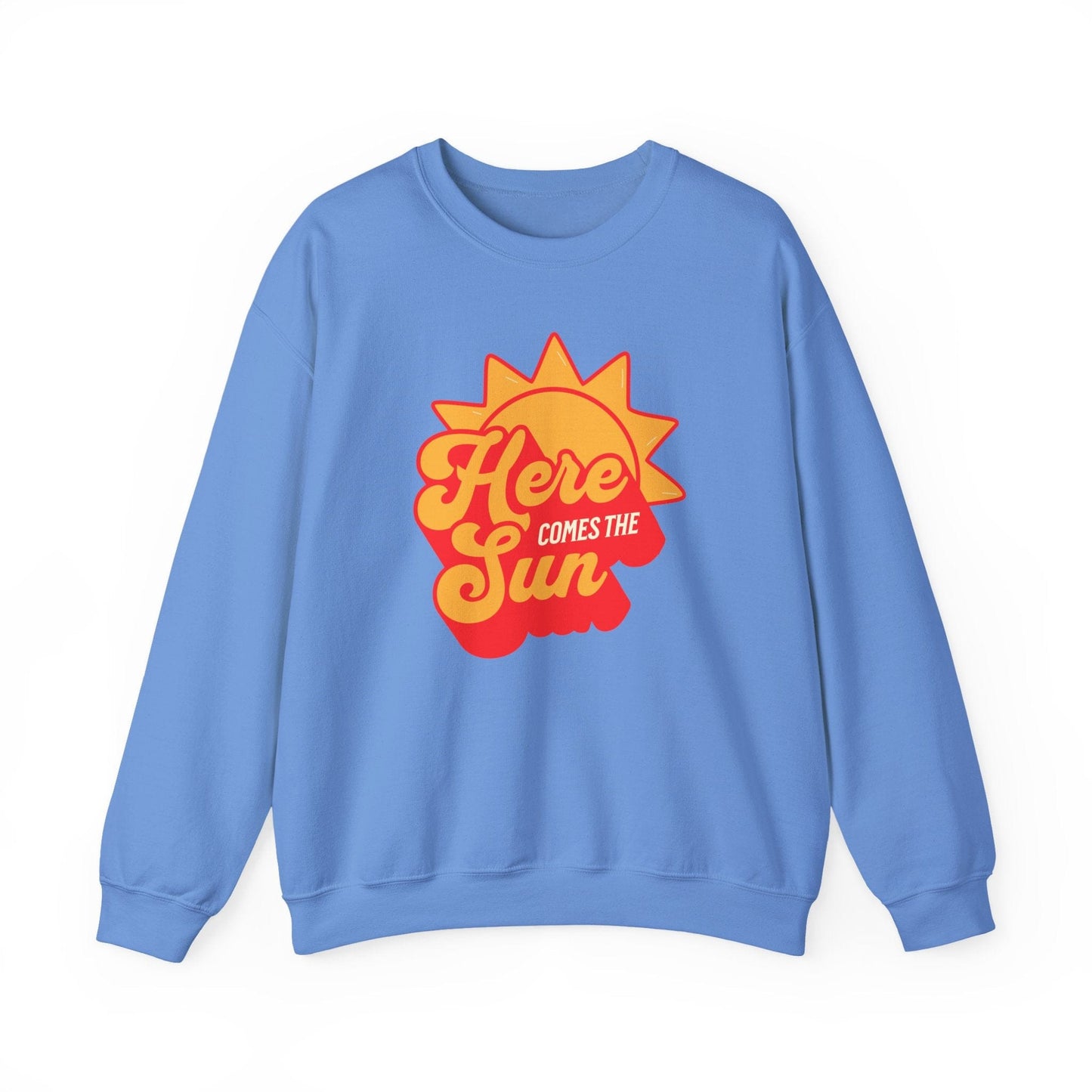 Here Comes the Sun – Retro Sunshine Sweatshirt