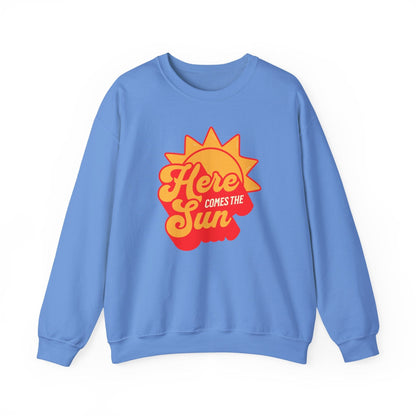 Here Comes the Sun – Retro Sunshine Sweatshirt