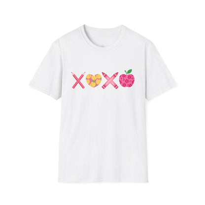 School XOXO Valentine Shirt | Teacher & Classroom Valentine Tee