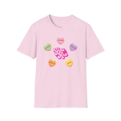 You Are Strong Enough Loved Shirt | Teacher & Classroom Valentine Tee