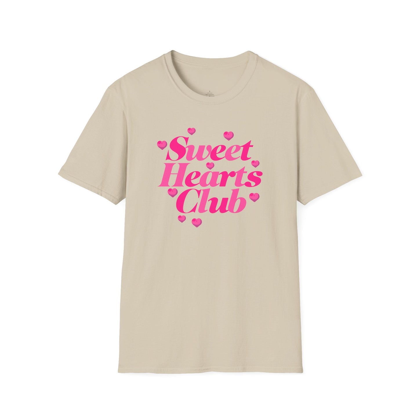 Sweet Hearts Club Valentine Shirt | Pink Love Tee