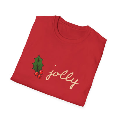 Holly Jolly T-Shirt — Holly Jolly Holiday Graphic Tee