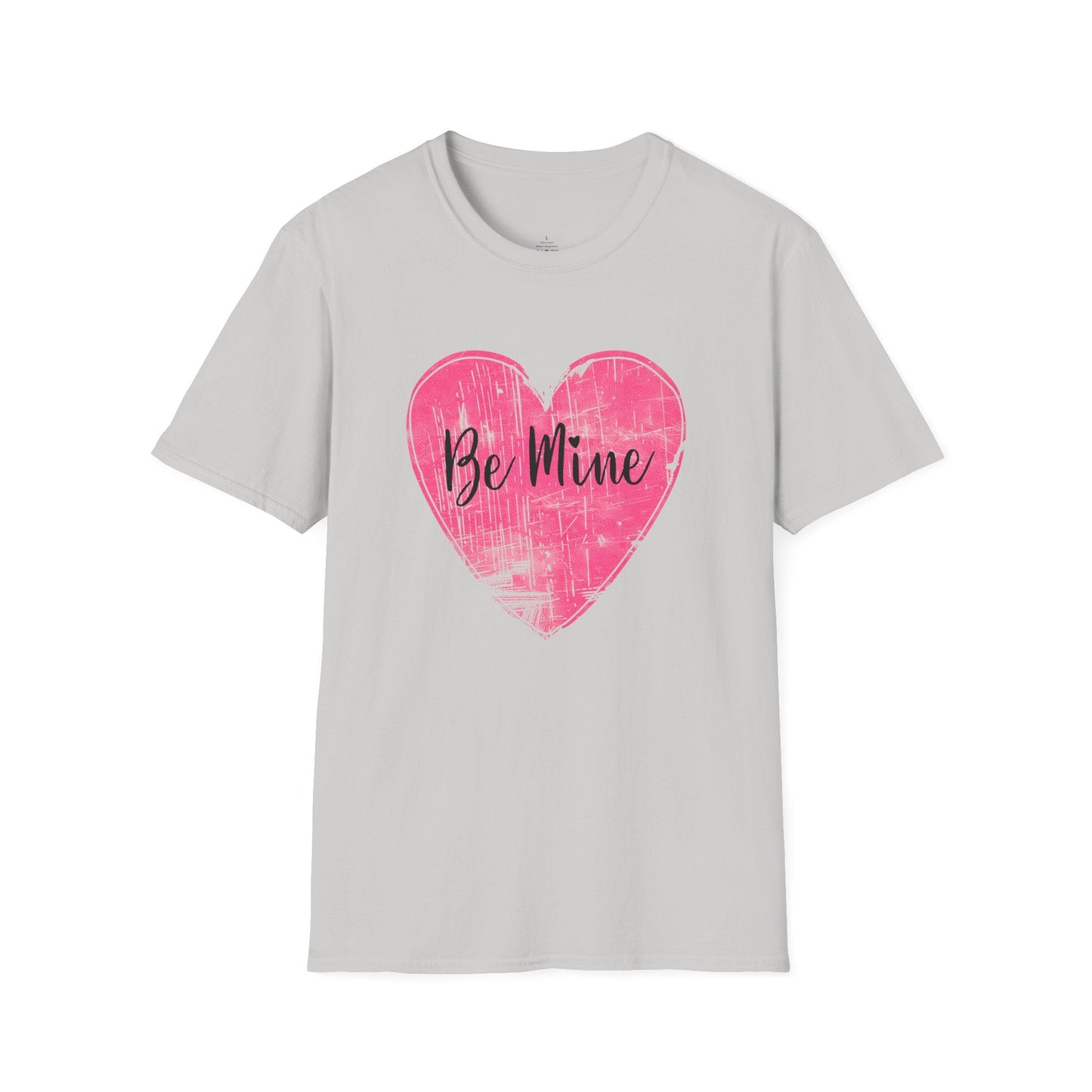 Be Mine Pink Heart Valentine Shirt | Vintage Love Graphic Tee