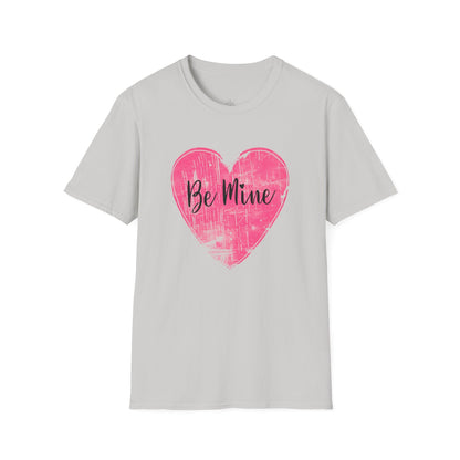 Be Mine Pink Heart Valentine Shirt | Vintage Love Graphic Tee