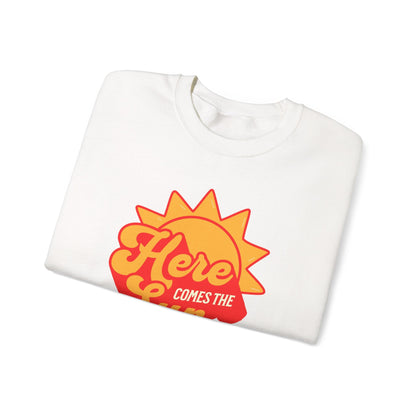 Here Comes the Sun – Retro Sunshine Sweatshirt