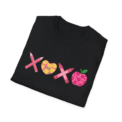 School XOXO Valentine Shirt | Teacher & Classroom Valentine Tee