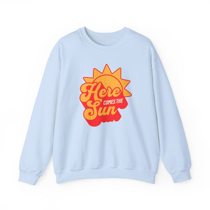 Here Comes the Sun – Retro Sunshine Sweatshirt