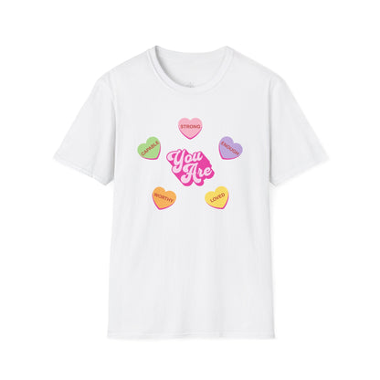 You Are Strong Enough Loved Shirt | Teacher & Classroom Valentine Tee