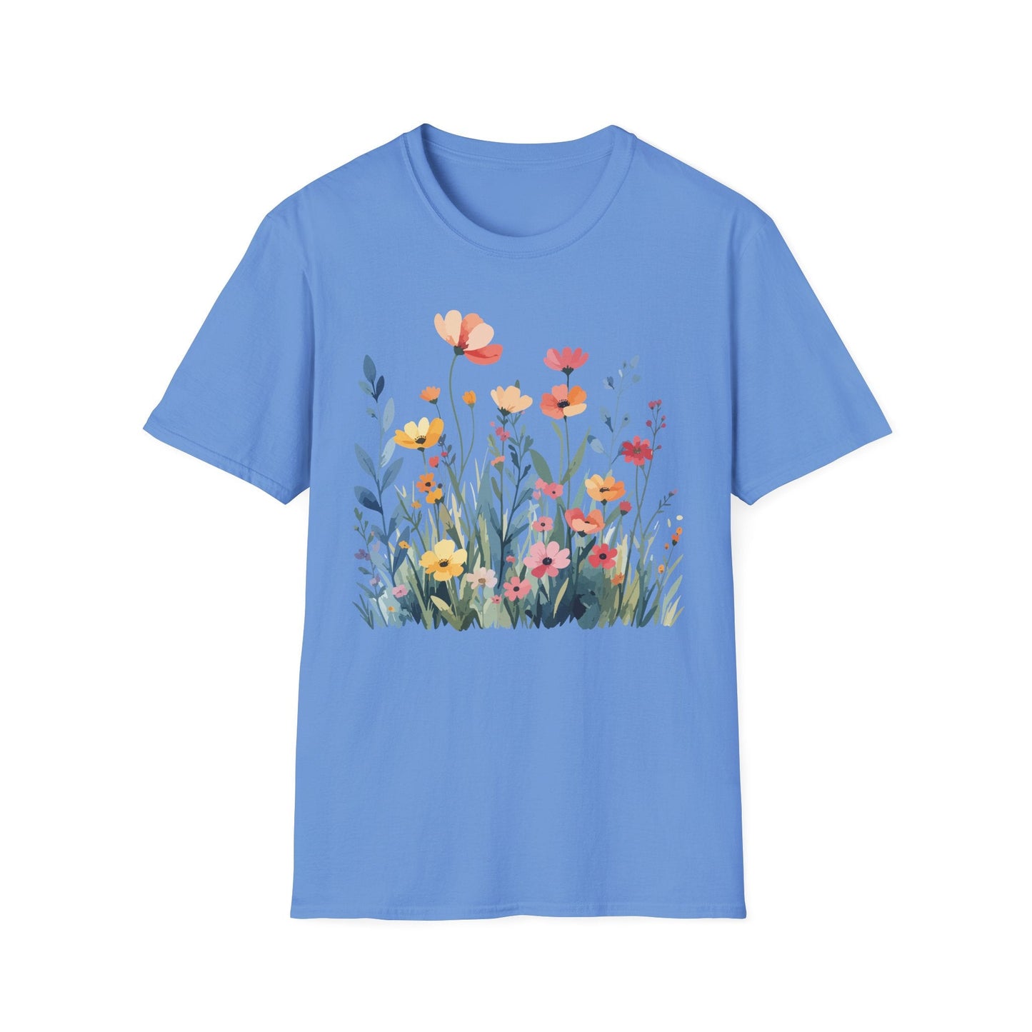 Wildflower Meadow t-shirt | Soft Spring Floral Design