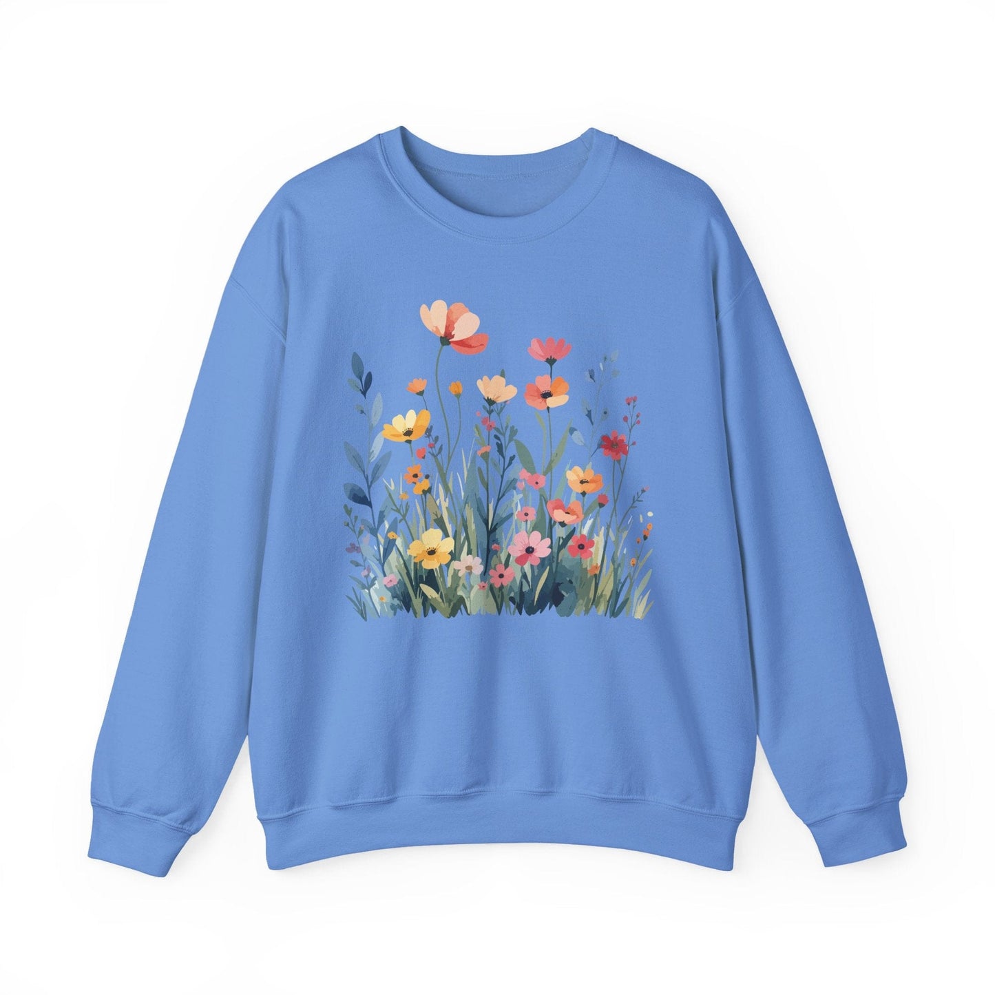 Wildflower Meadow Sweatshirt | Soft Spring Floral Design