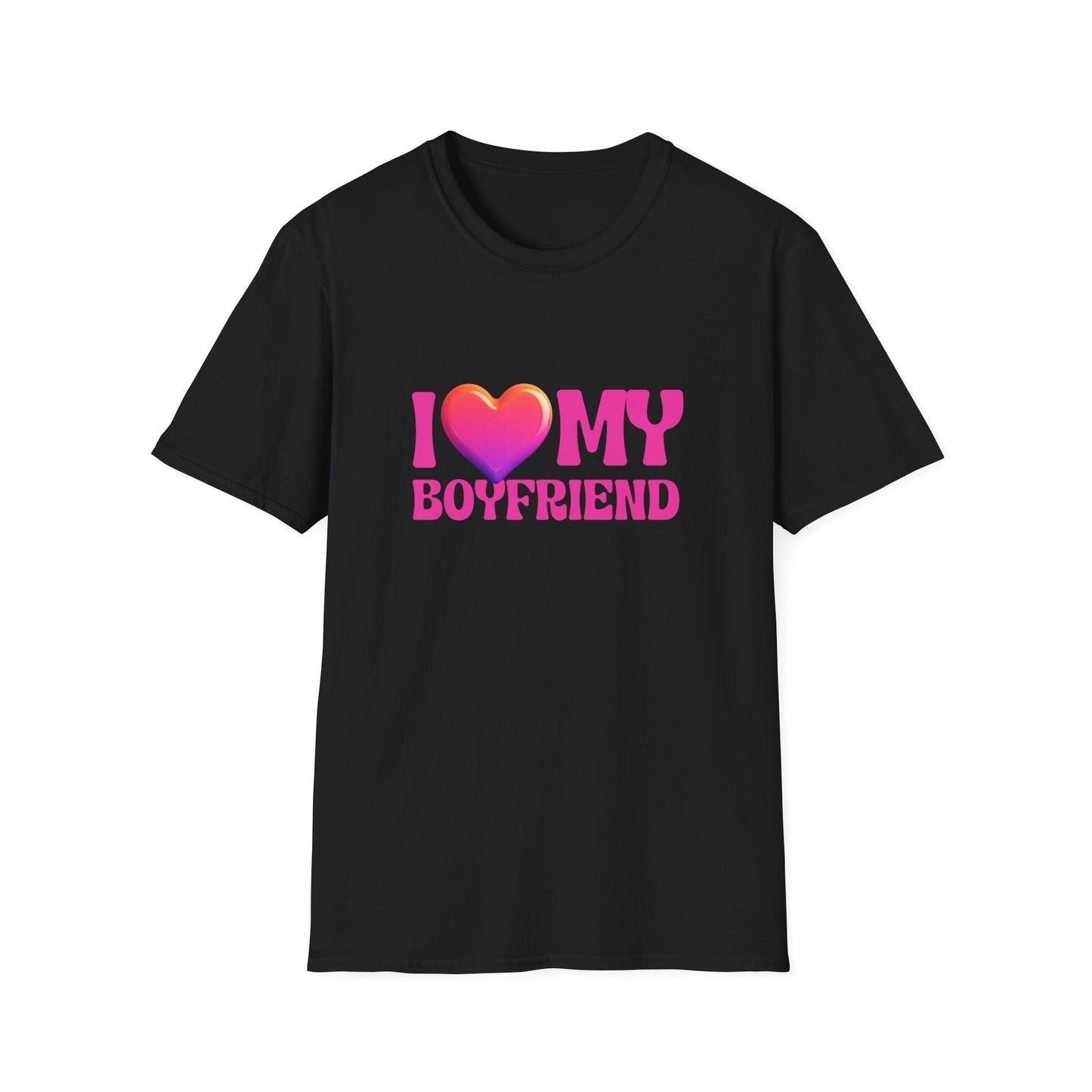 I Love My Boyfriend Valentine Shirt | Cute Heart Graphic Tee