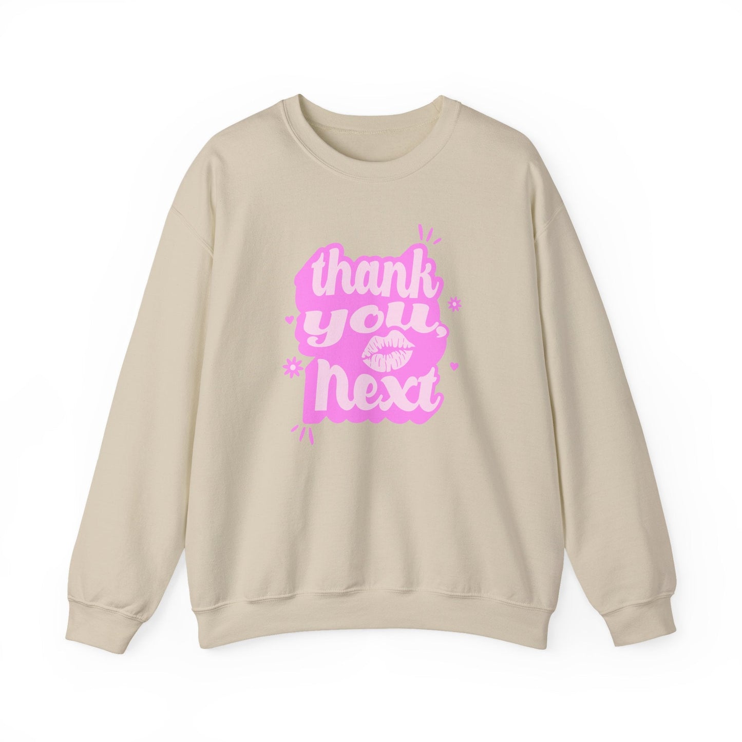 Thank You, Next Valentine Shirt | Flirty Pink Love Sweatshirt