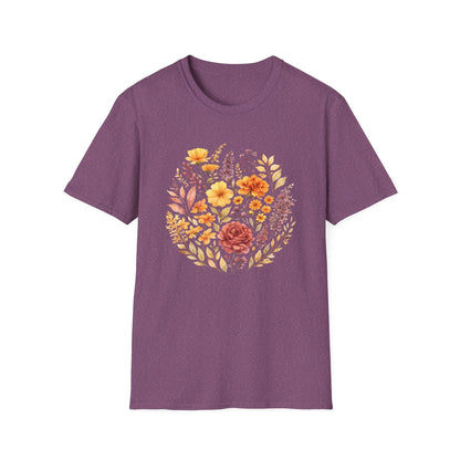 Soft Spring Floral Bouquet Shirt | Watercolor Wildflower Graphic Tee