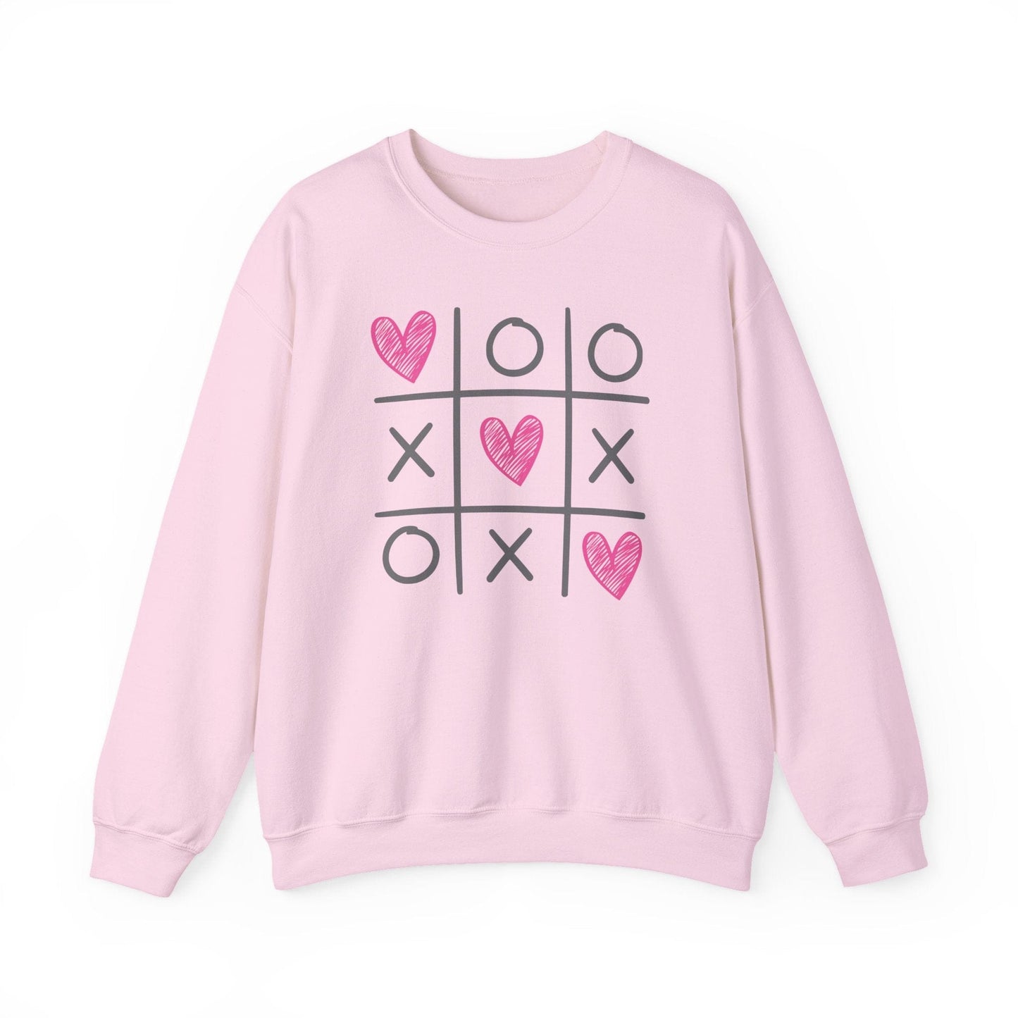 Tic Tac Love Valentine Shirt | XOXO Heart Game Sweatshirt