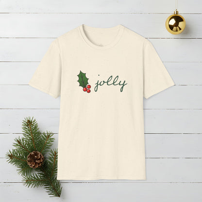 Holly Jolly T-Shirt — Holly Jolly Holiday Graphic Tee