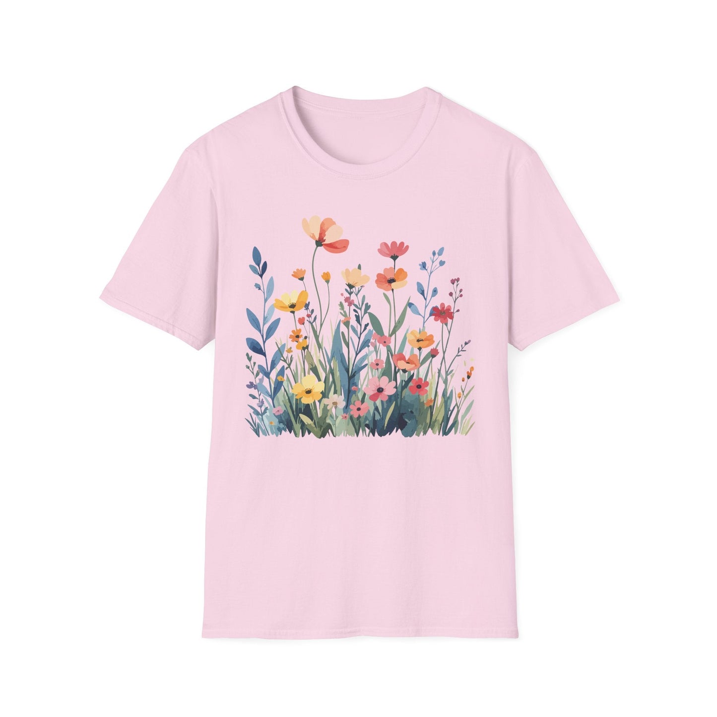 Wildflower Meadow t-shirt | Soft Spring Floral Design