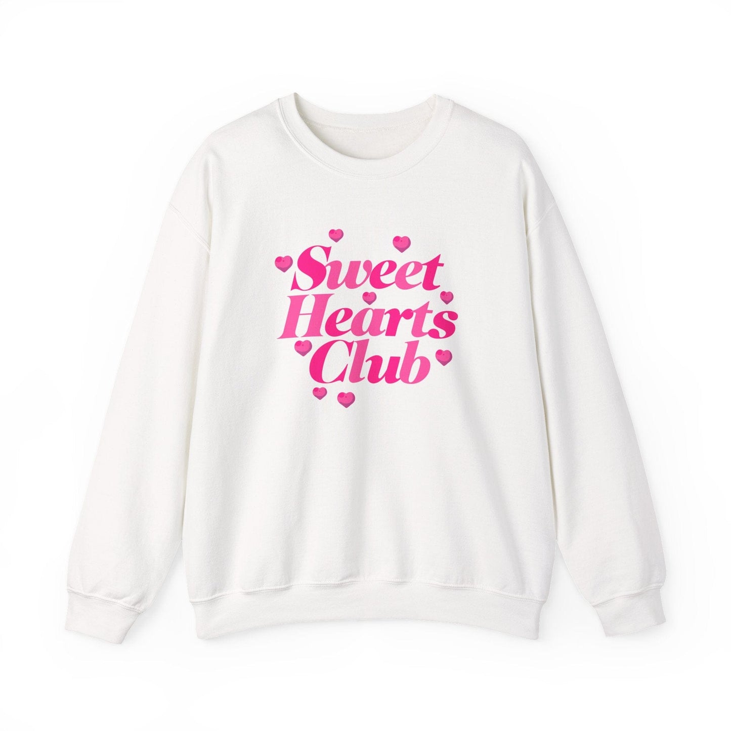 Sweet Hearts Club Valentine Shirt | Pink Love Sweatshirt