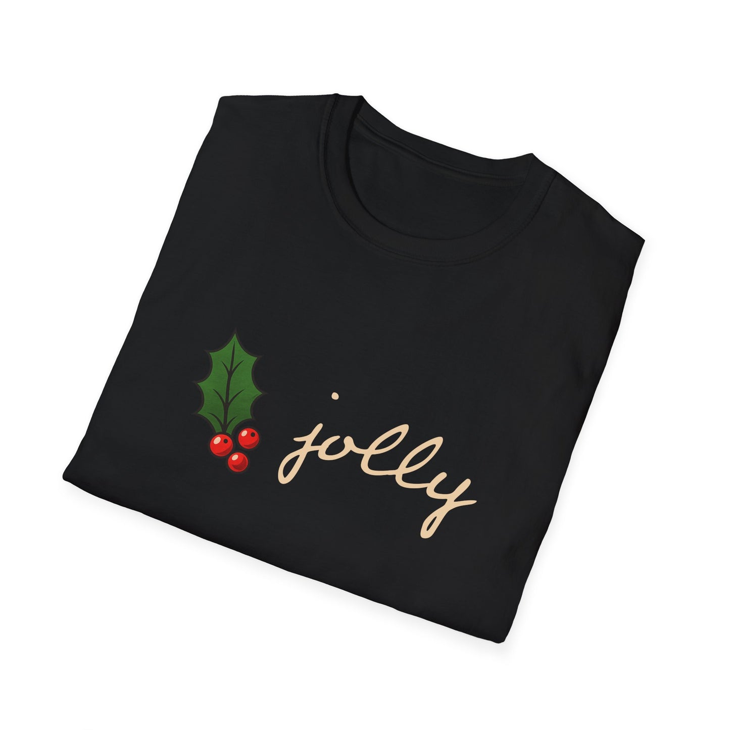 Holly Jolly T-Shirt — Holly Jolly Holiday Graphic Tee
