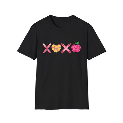 School XOXO Valentine Shirt | Teacher & Classroom Valentine Tee