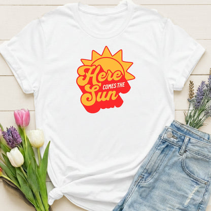 Here Comes the Sun – Retro Sunshine Tee
