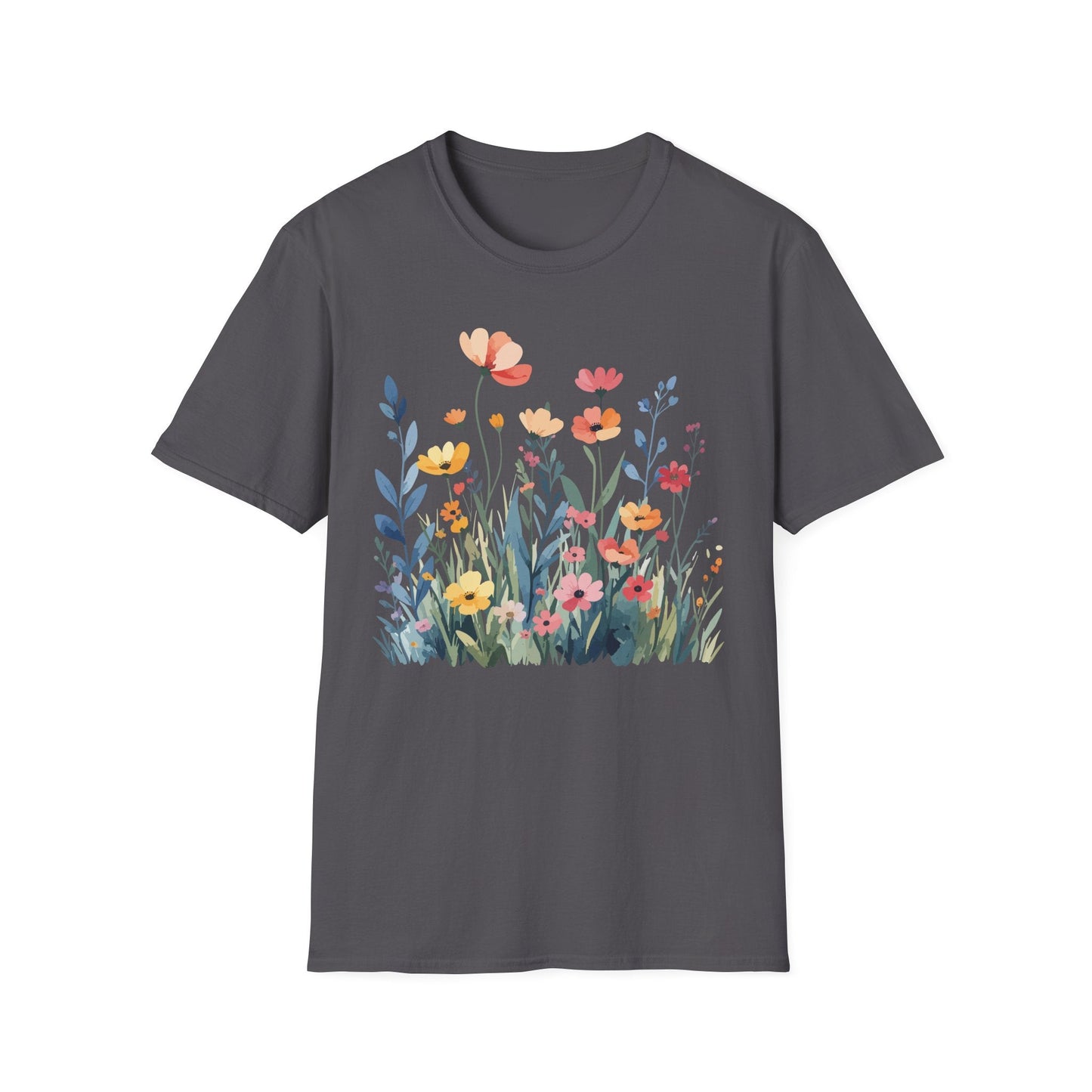 Wildflower Meadow t-shirt | Soft Spring Floral Design