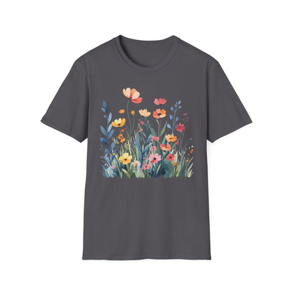 Wildflower Meadow t-shirt | Soft Spring Floral Design