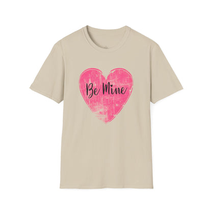 Be Mine Pink Heart Valentine Shirt | Vintage Love Graphic Tee