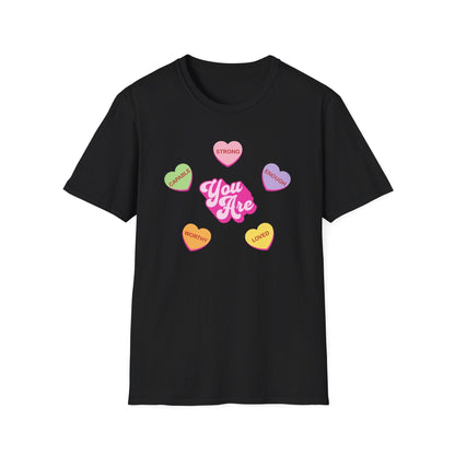 You Are Strong Enough Loved Shirt | Teacher & Classroom Valentine Tee