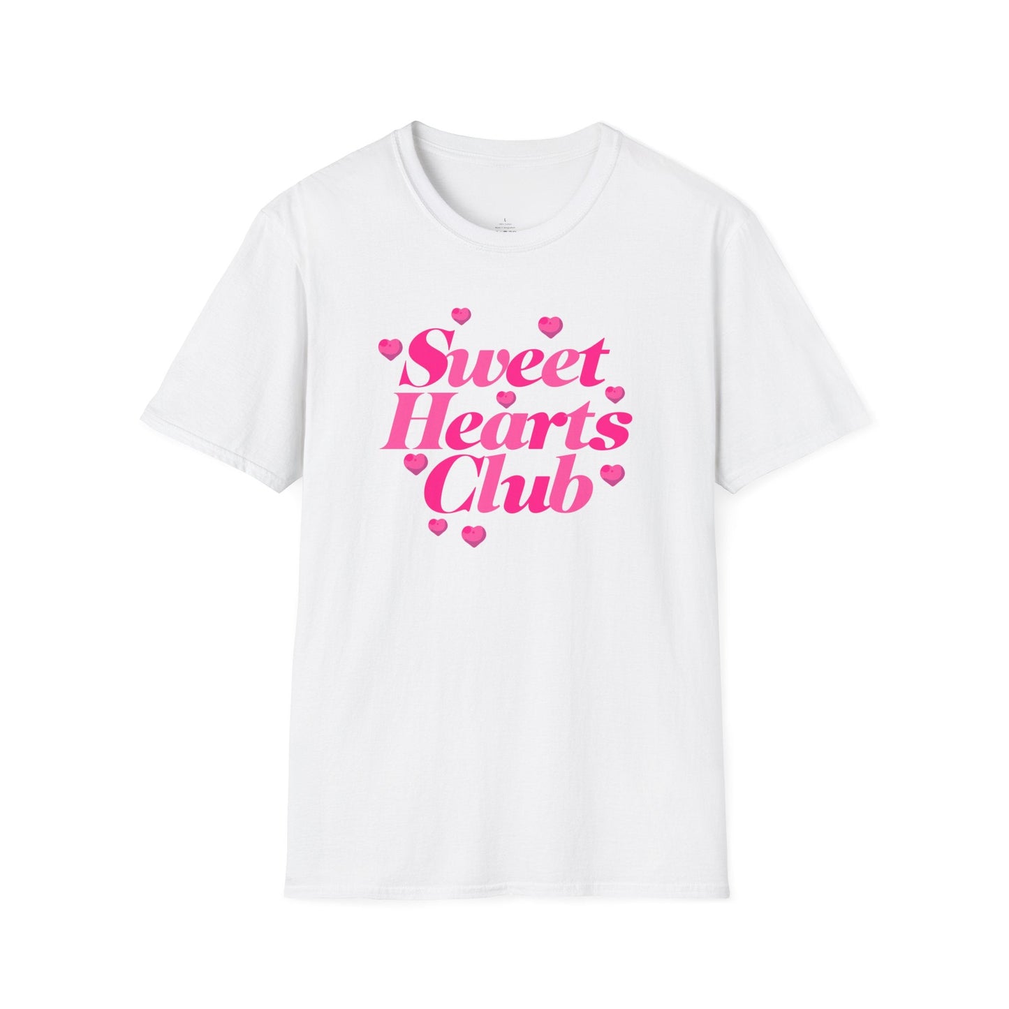 Sweet Hearts Club Valentine Shirt | Pink Love Tee