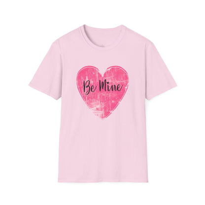 Be Mine Pink Heart Valentine Shirt | Vintage Love Graphic Tee