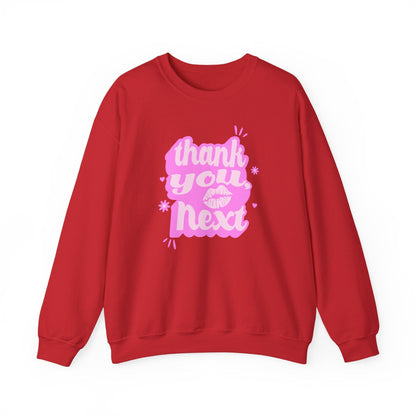 Thank You, Next Valentine Shirt | Flirty Pink Love Sweatshirt