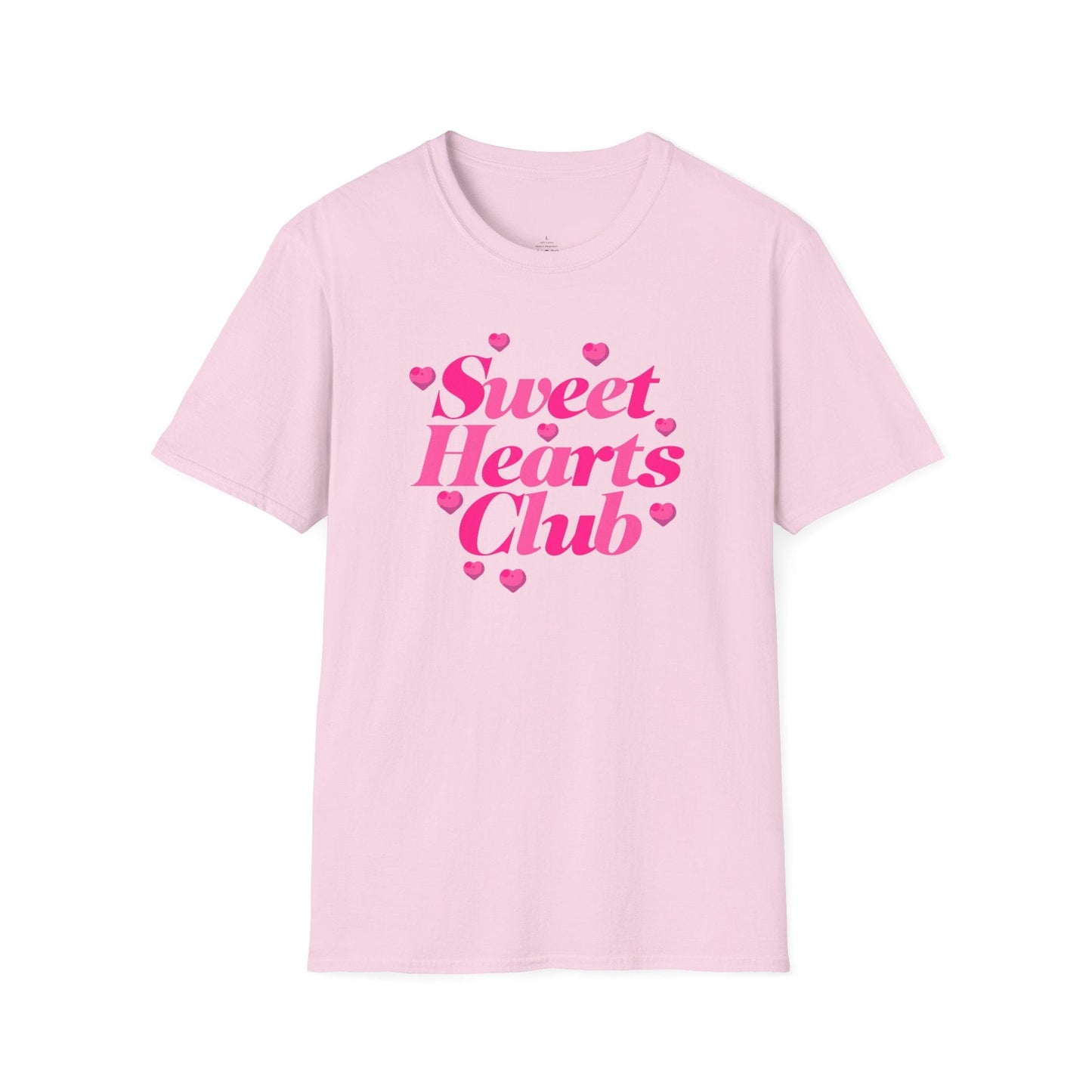 Sweet Hearts Club Valentine Shirt | Pink Love Tee