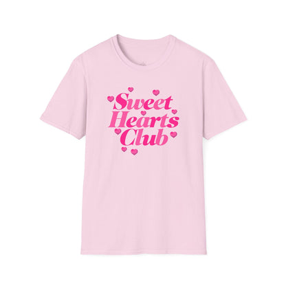 Sweet Hearts Club Valentine Shirt | Pink Love Tee
