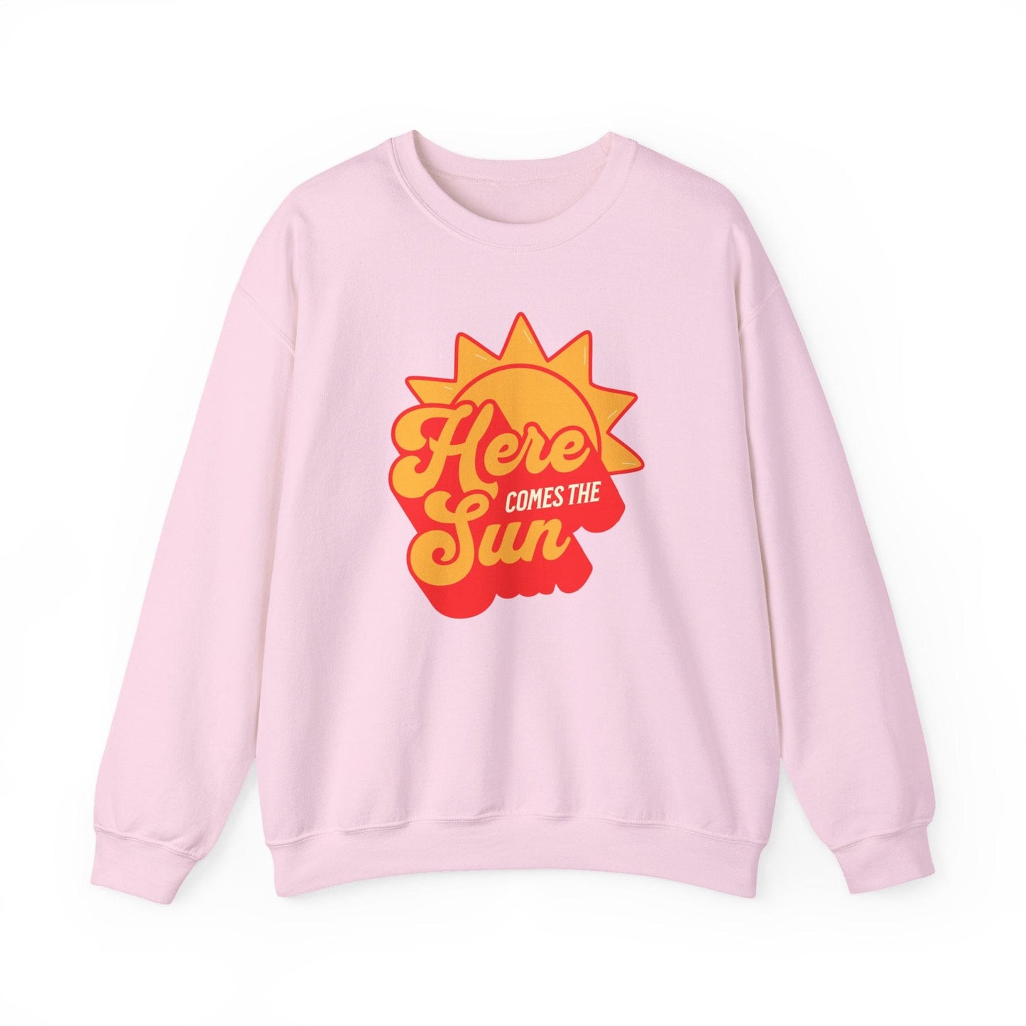 Here Comes the Sun – Retro Sunshine Sweatshirt