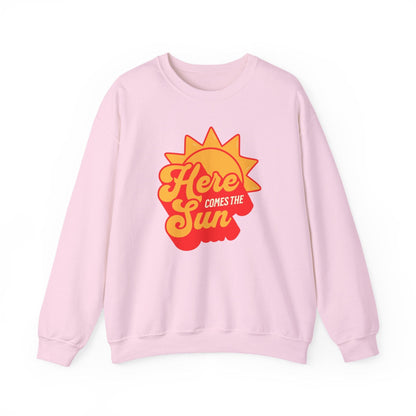 Here Comes the Sun – Retro Sunshine Sweatshirt