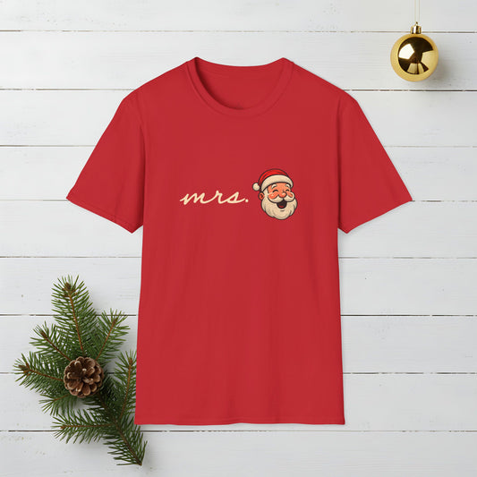 Mrs Clause T-shirt — Mrs Clause Holiday Graphic Tee