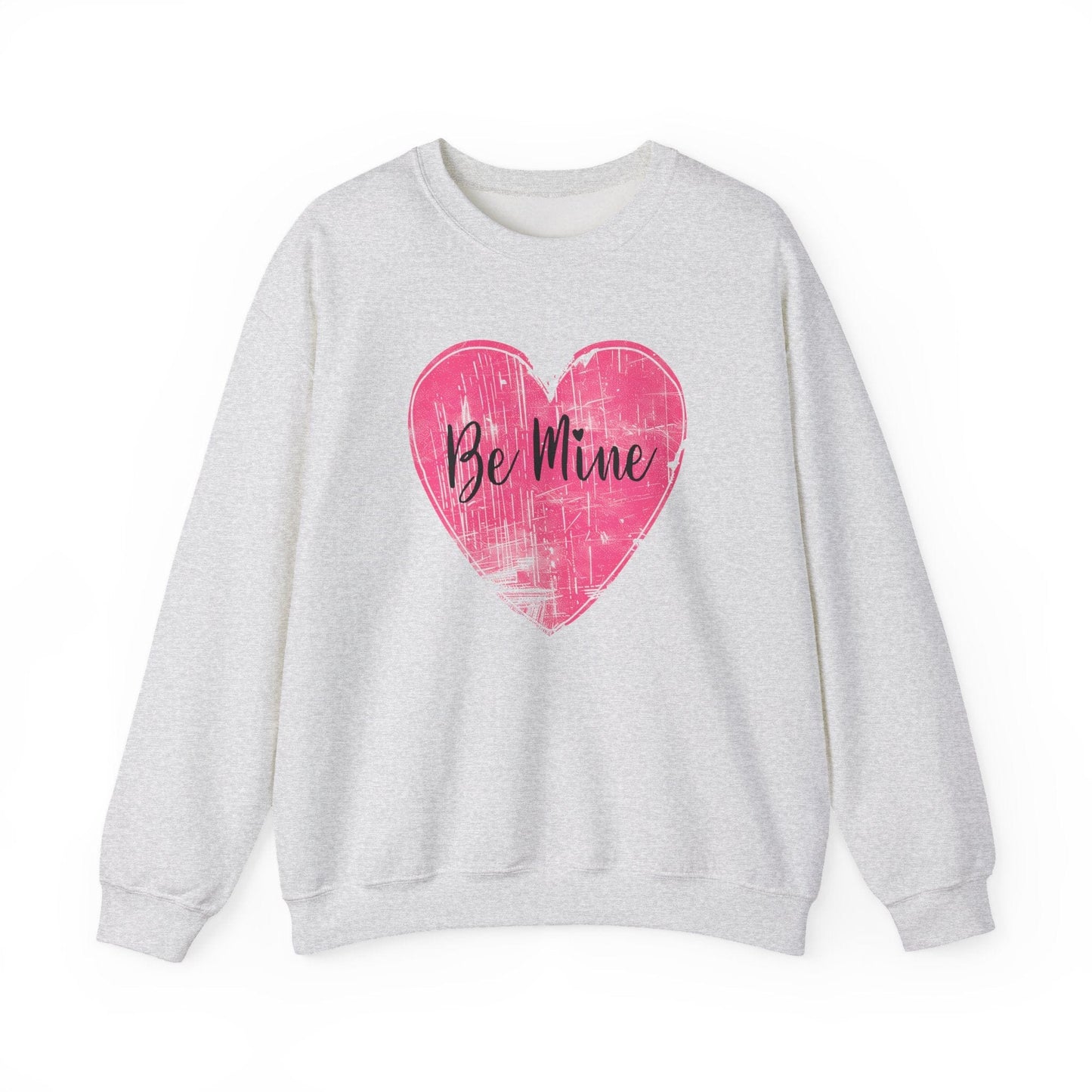 Be Mine Pink Heart Valentine Shirt | Vintage Love Graphic Sweatshirt